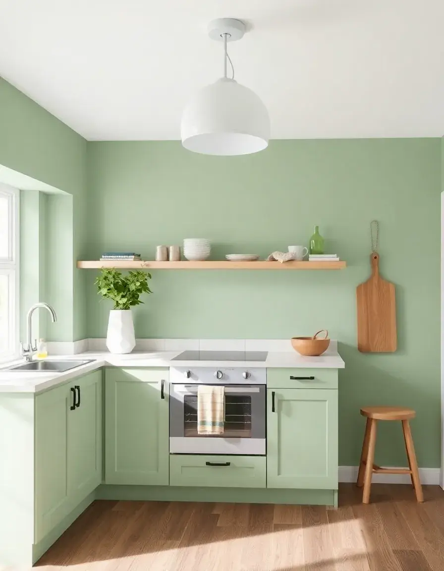 Matte Kitchen Paint Color Can