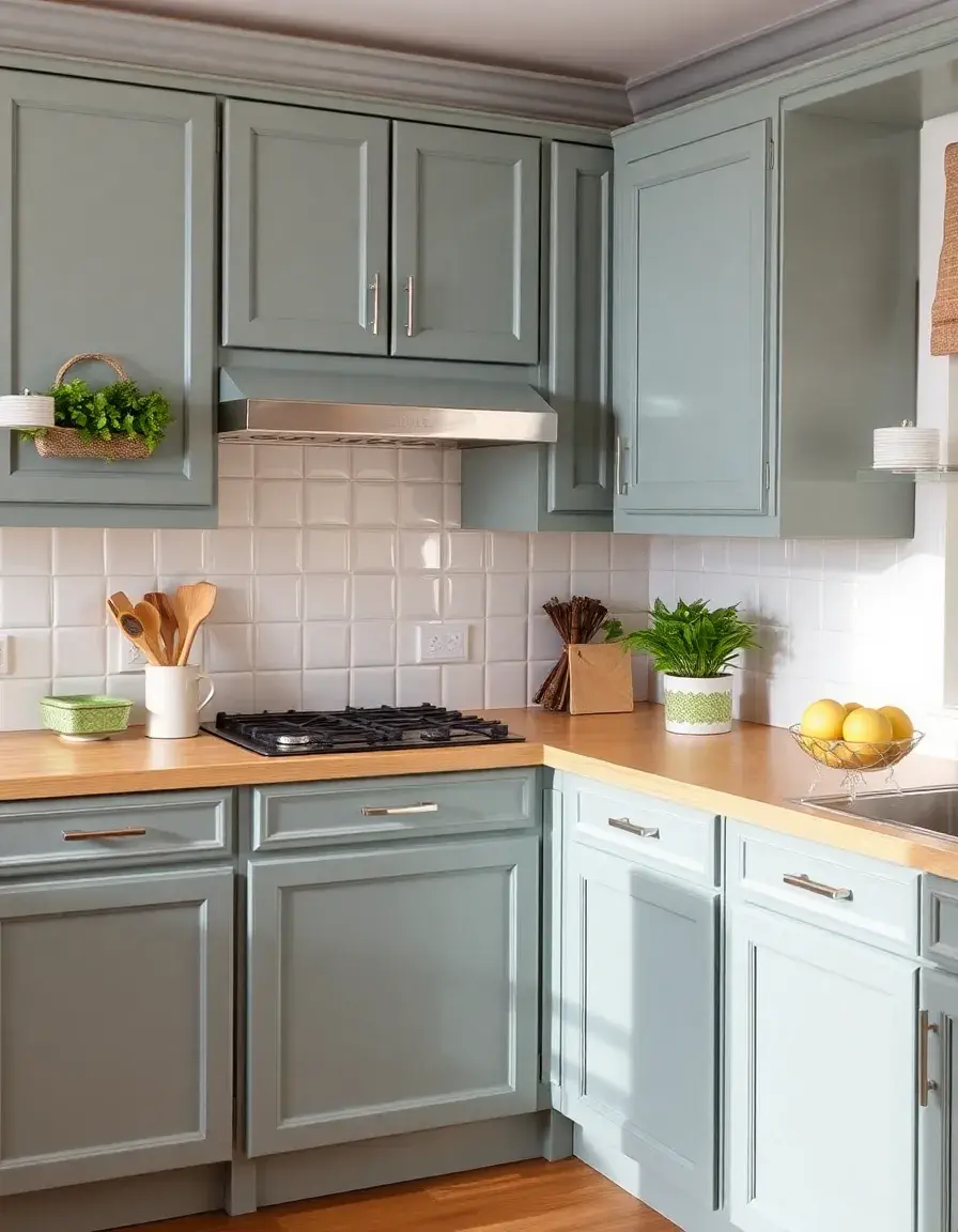 Glossy Kitchen Paint Color Sample