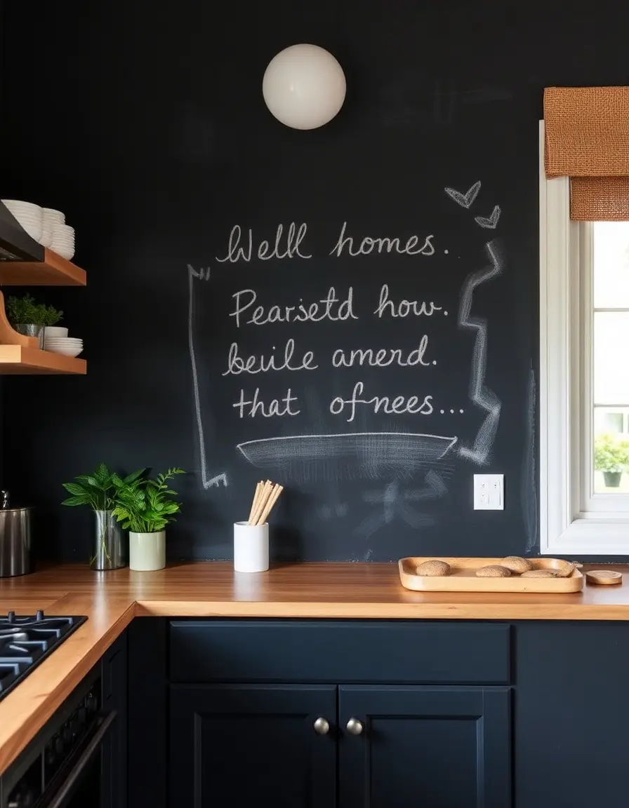 Chalkboard Kitchen Paint Color