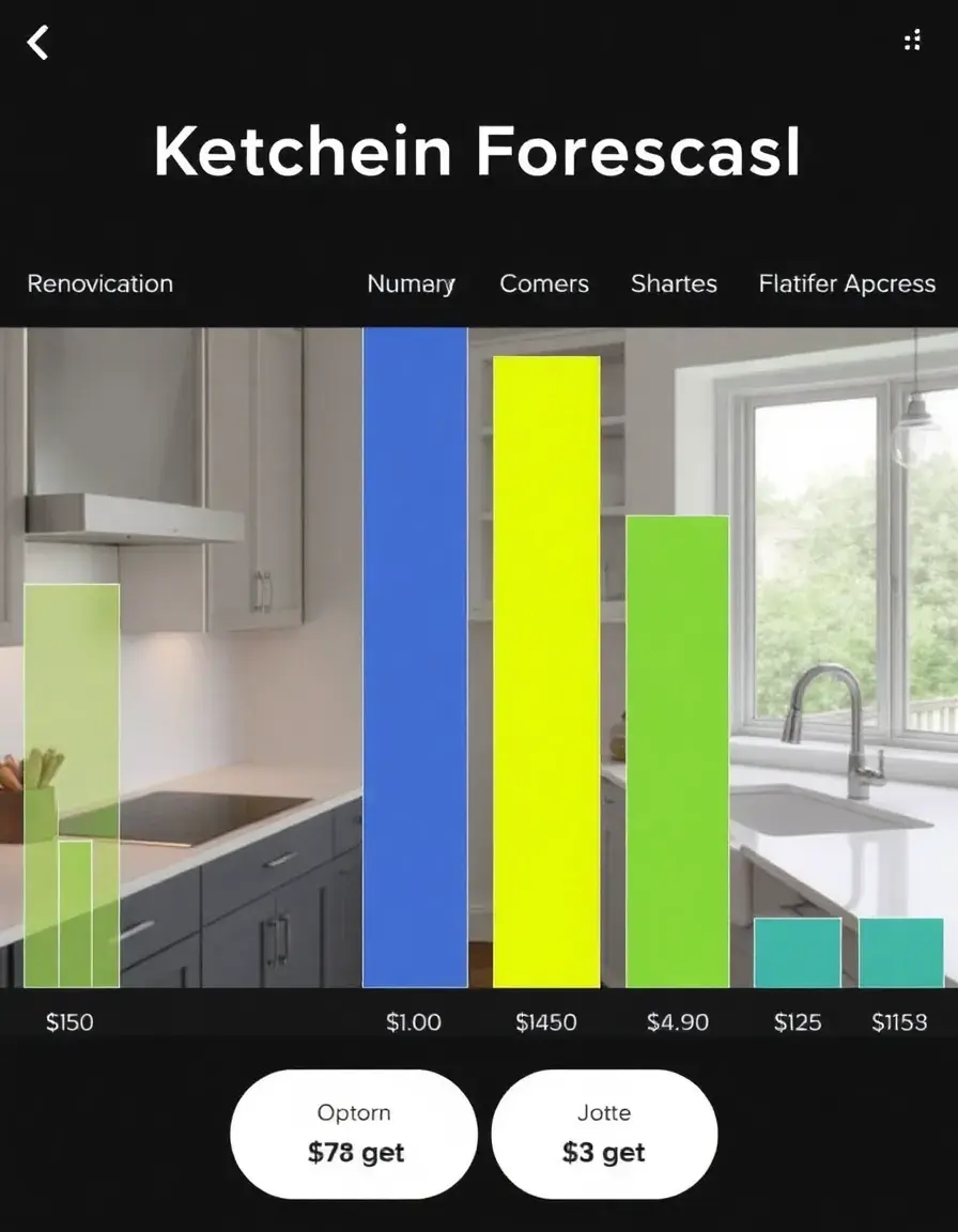 Cost Forecasting Software Interface