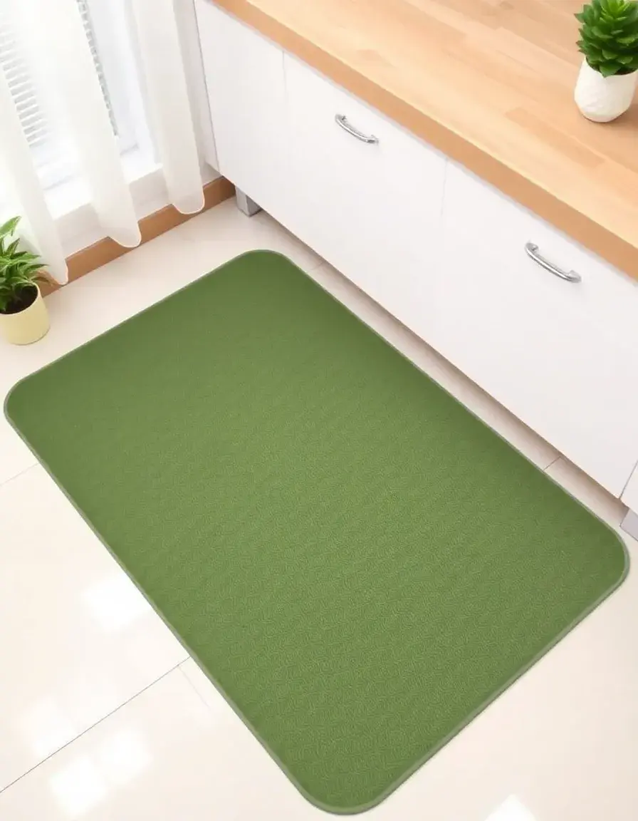 Non-Skid Washable Kitchen Rug Backing