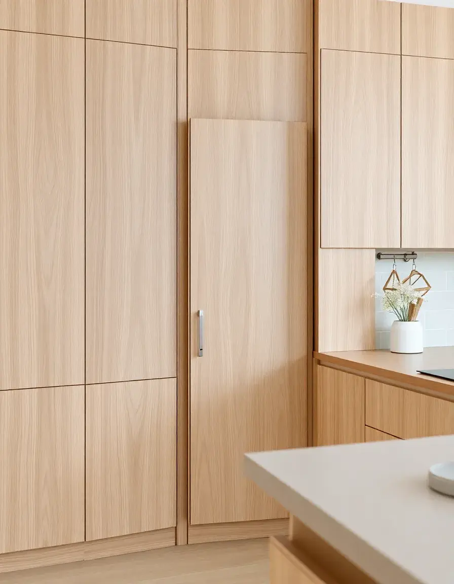 Veneer White Oak Kitchen Cabinet Sheet