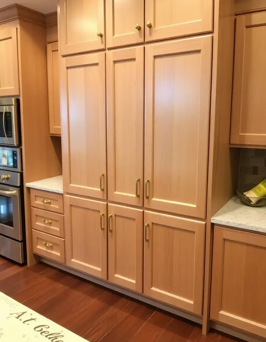 Hardware for White Oak Kitchen Cabinets