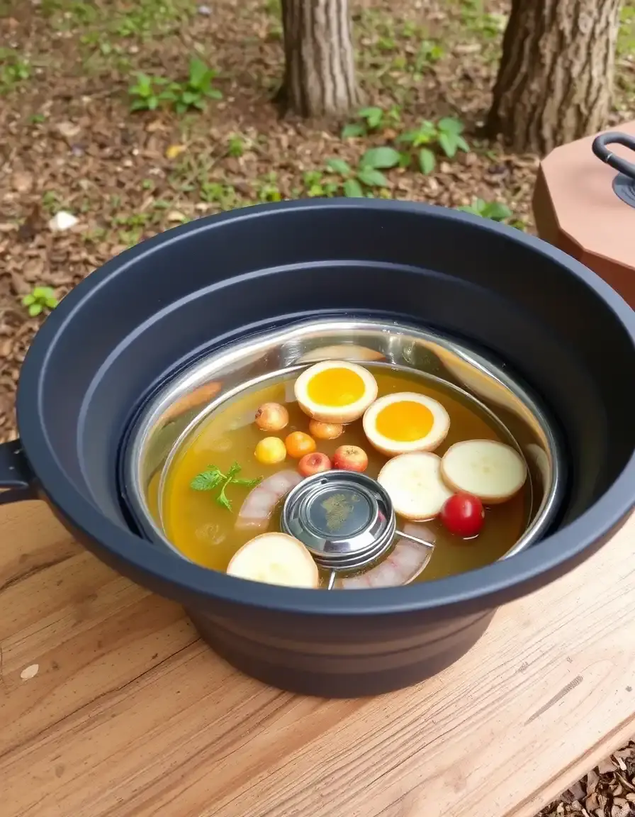 Collapsible camping kitchen sink basin plastic