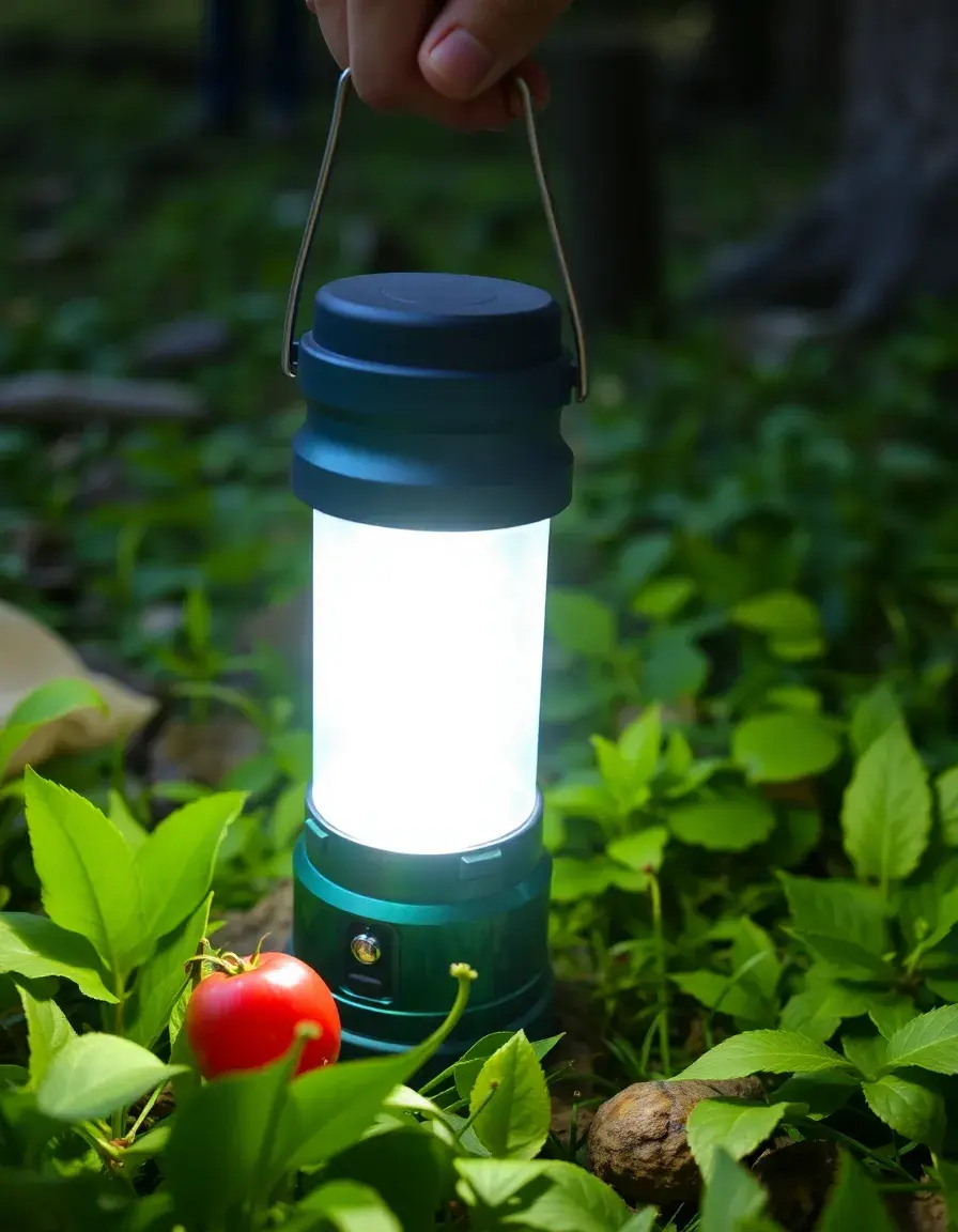 Rechargeable camping kitchen lantern LED light