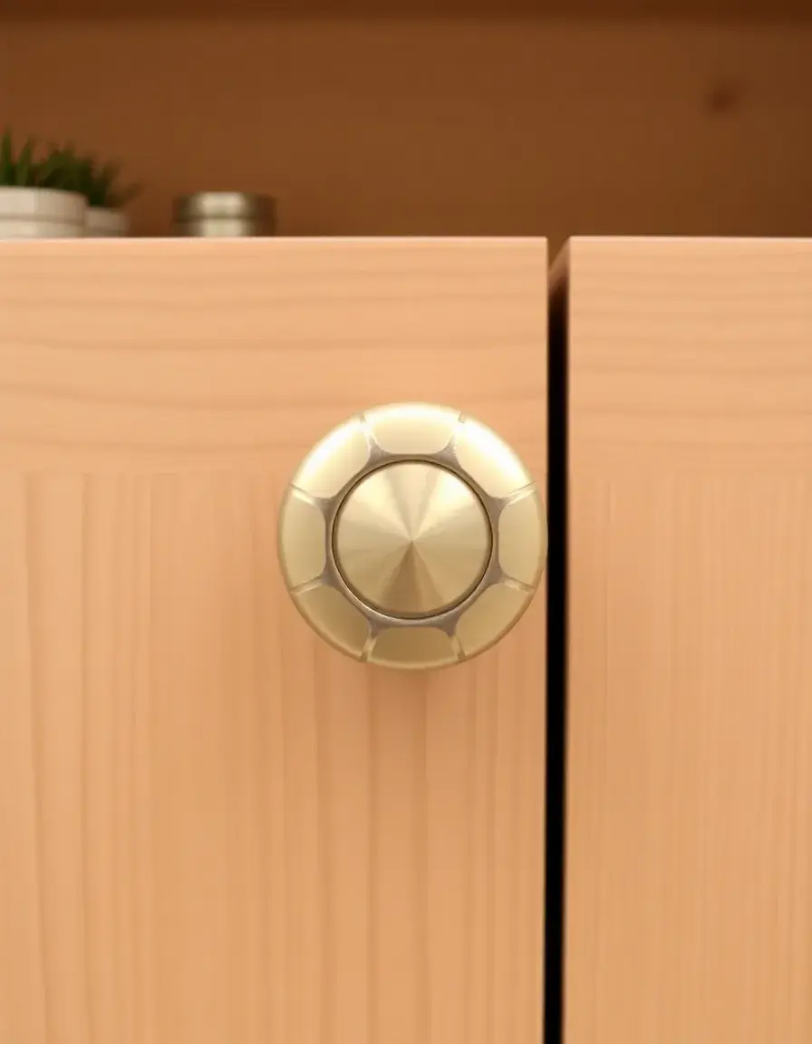 Compact short kitchen cabinet handles knob