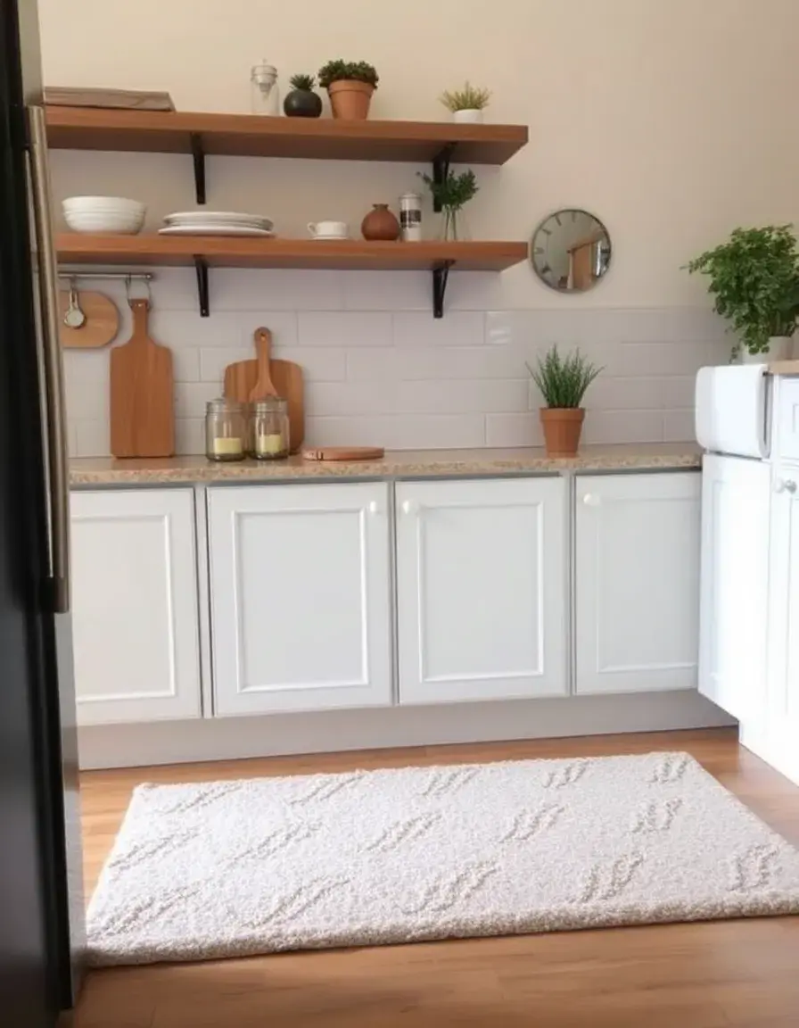 Hand-tufted kitchen carpet rug wool