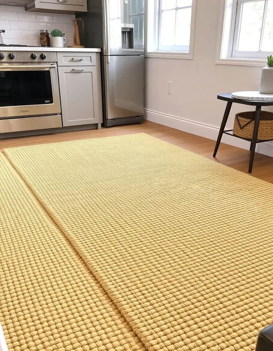Textured loop kitchen carpet rug nylon