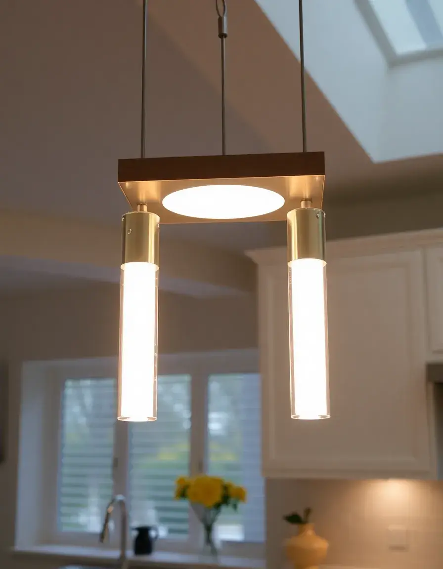 Hanging LED Lighting Kitchen Island Fixture