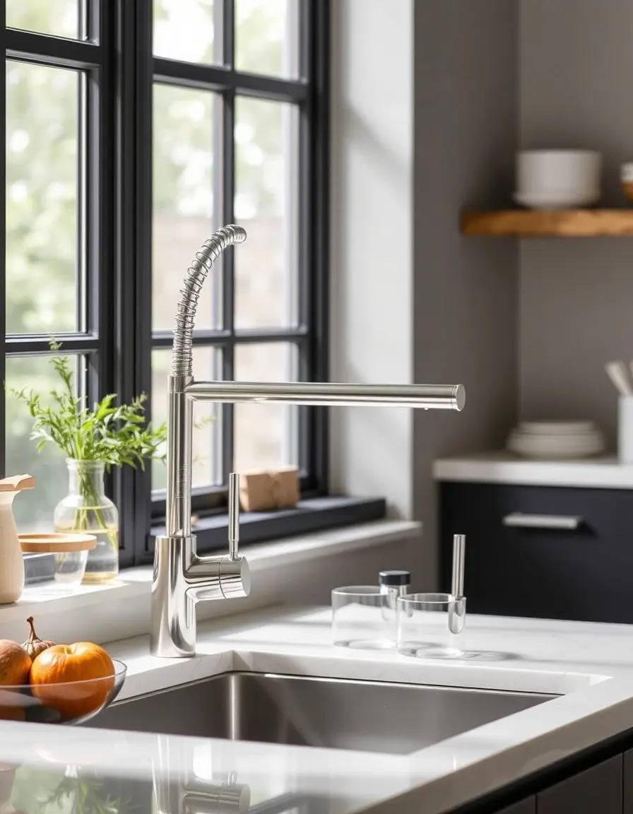 Pull-Out Kitchen Tap Mixer Sprayer