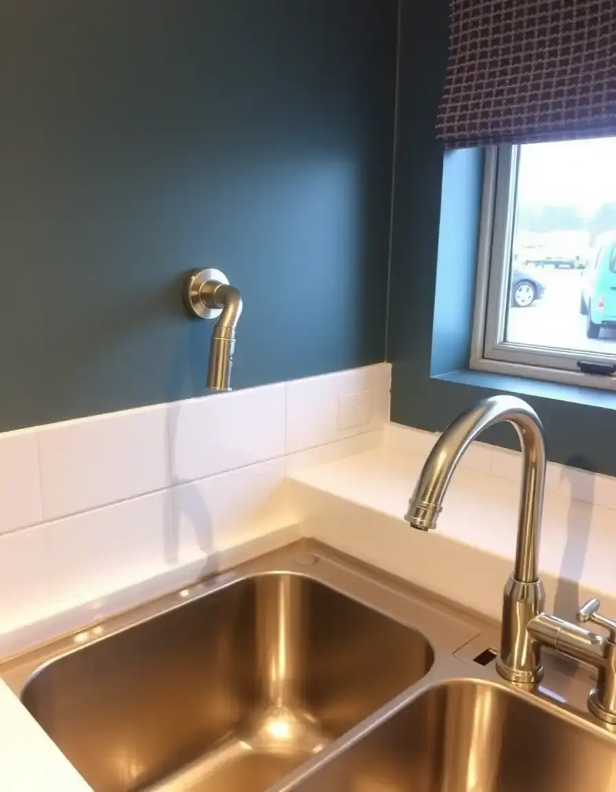 Wall Mounted Kitchen Tap Mixer