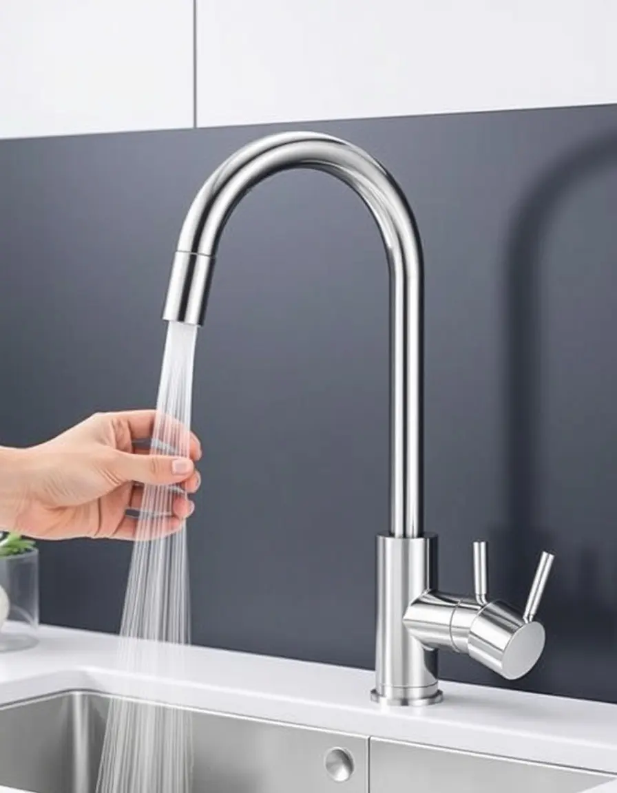 Automatic Sensor Kitchen Tap Mixer
