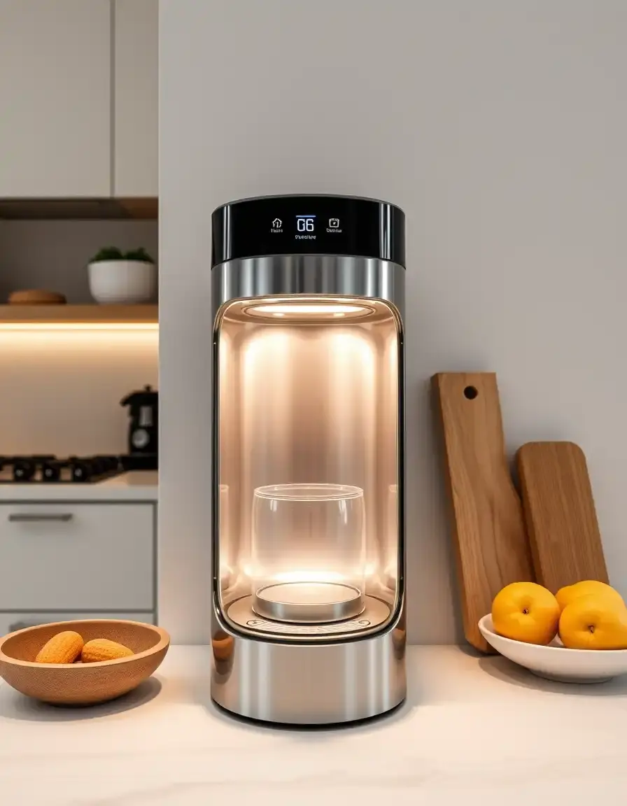 Automatic electric modern kitchen opener opening a tin can