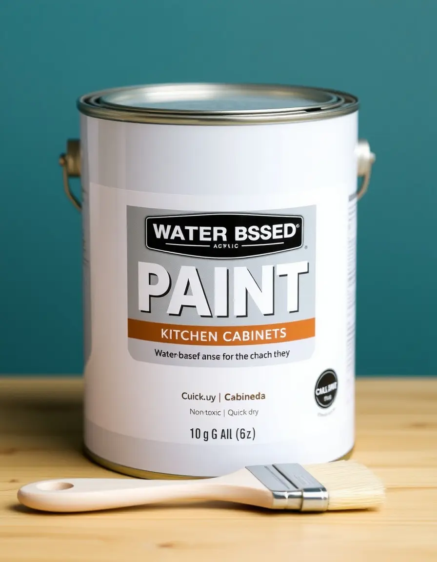 Water-Based Acrylic Cabinet Paint for kitchen renovation
