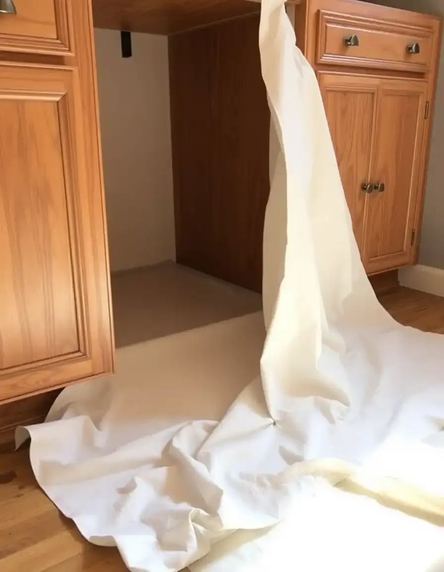 Heavy duty canvas drop cloth