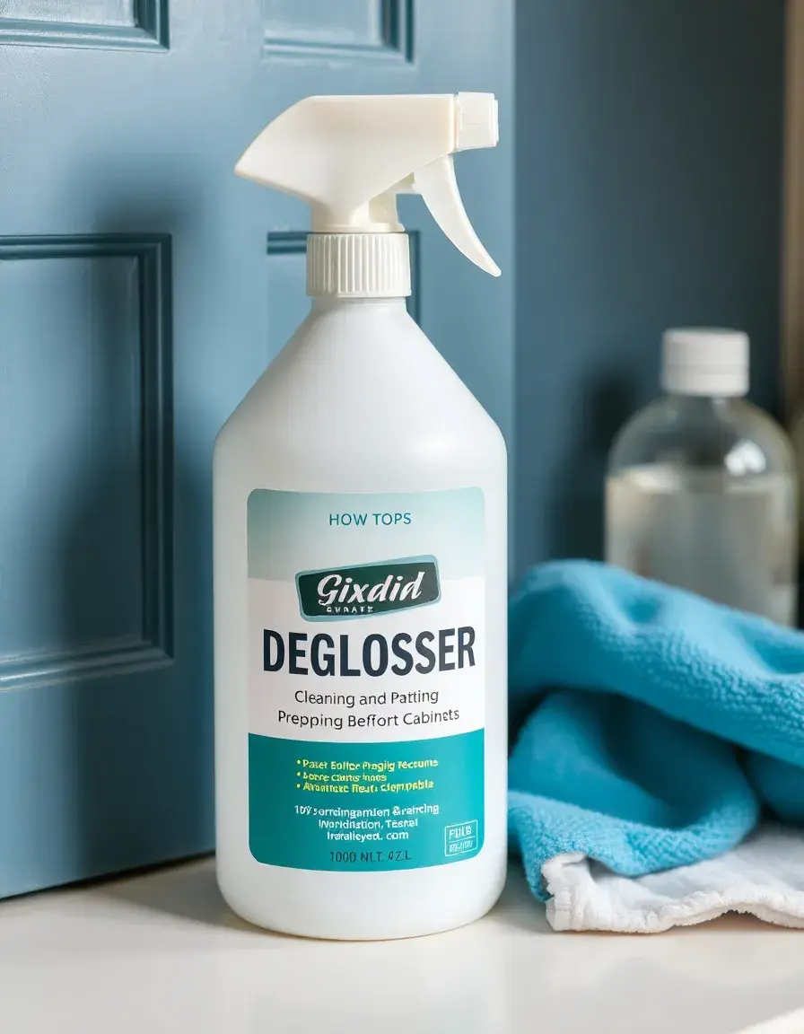 Deglosser Liquid for Cabinet Prep