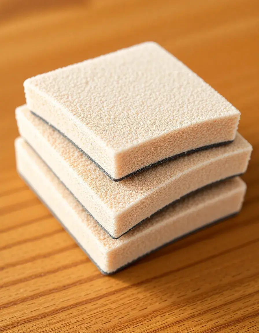 Flexible sanding sponges for cabinet contours