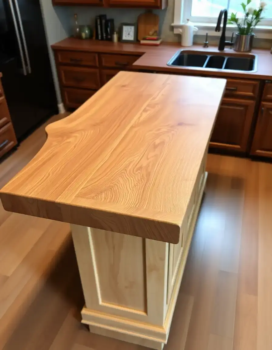 Solid Wood Butcher Block Top - Maple Wood