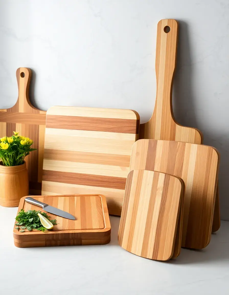 Bamboo Cutting Board Set