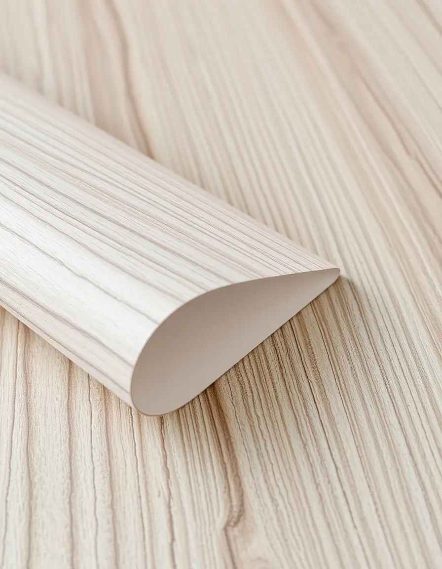 Laminate countertop sheet wood grain pattern
