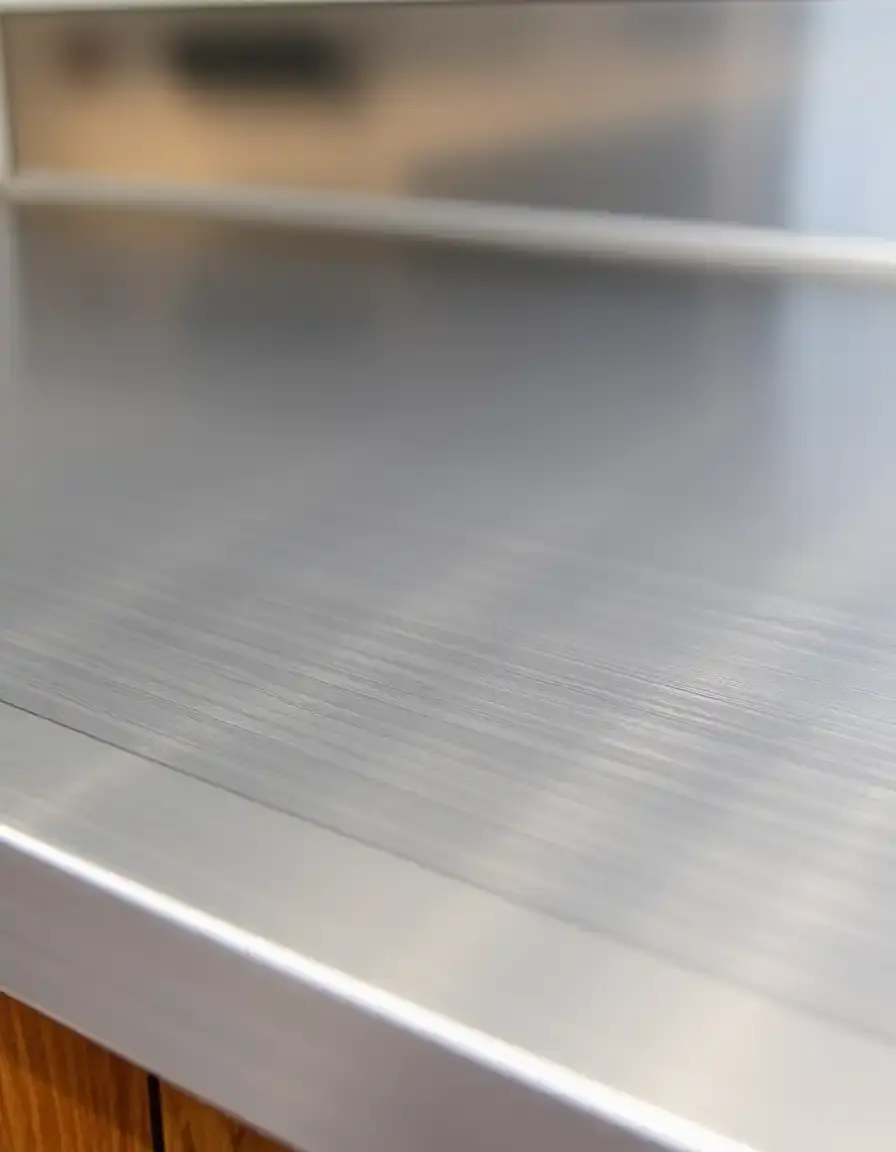 Stainless steel counter protector