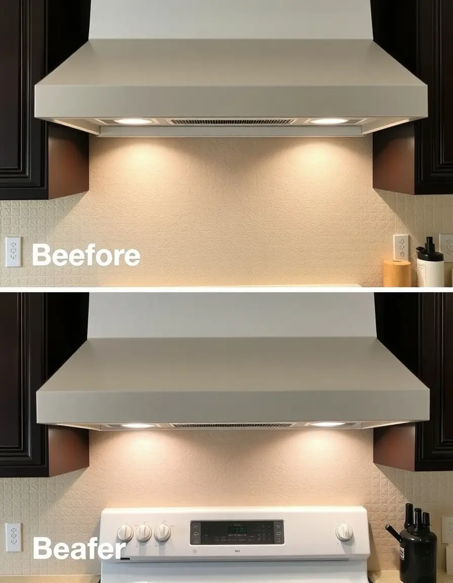 Range hood noise reduction sound dampening kit