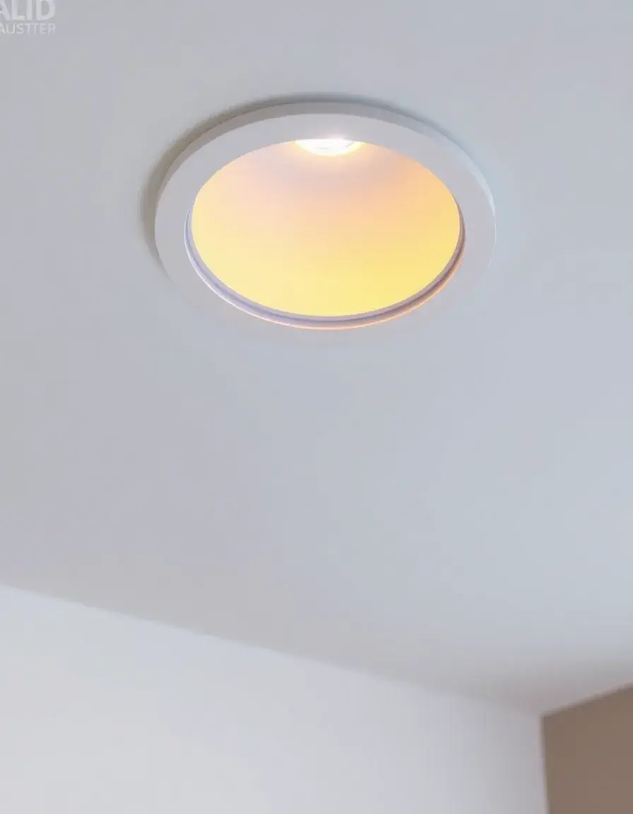 Pack of 6 trimless energy efficient recessed LED can lights