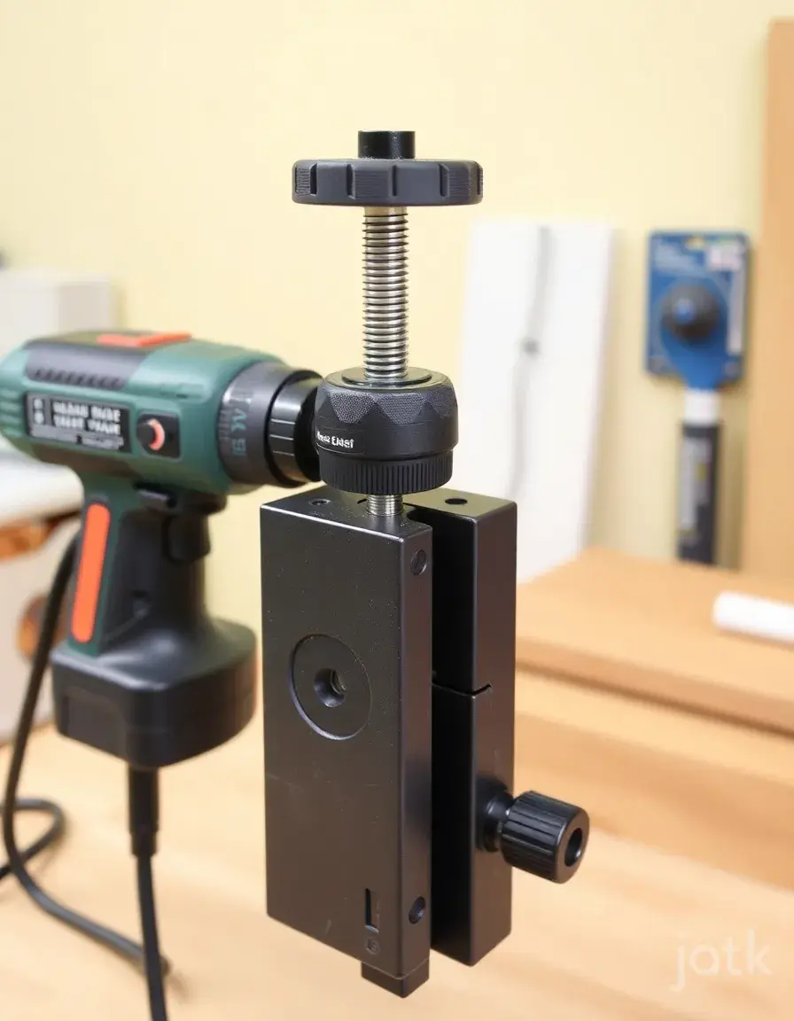 Cabinet Hardware Jig for Drilling