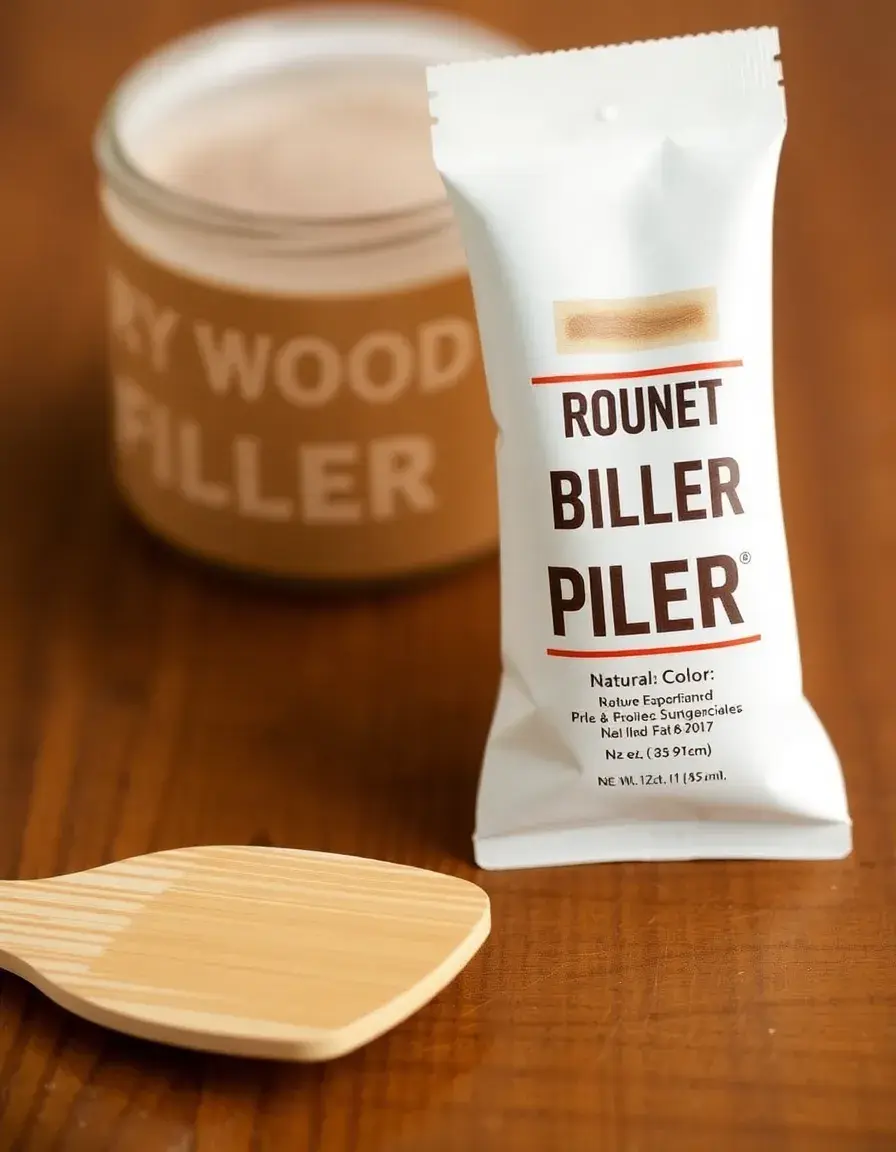 Wood Filler Putty for Repairs