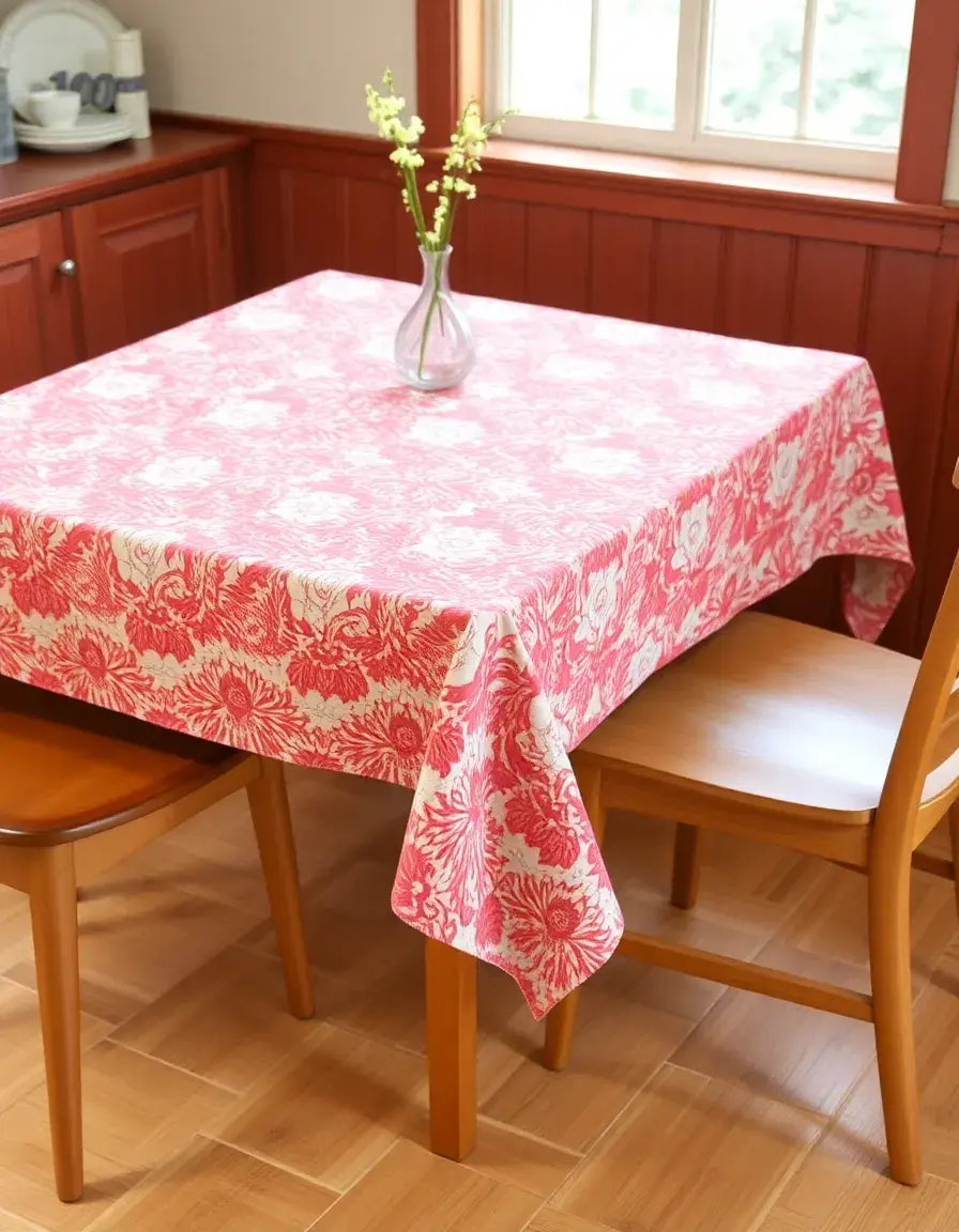 Fitted Tablecloth for Corner Tables