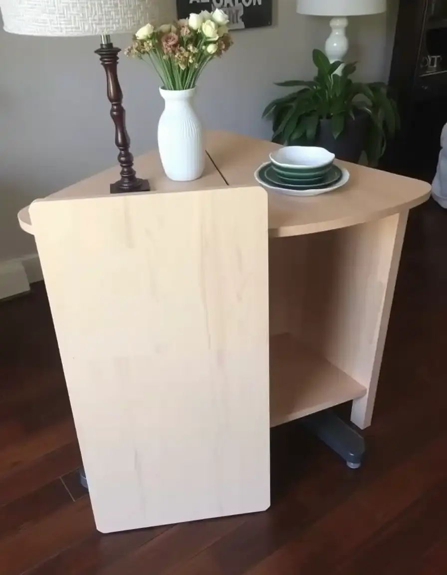 Extension Leaf for Expanding Table Surface