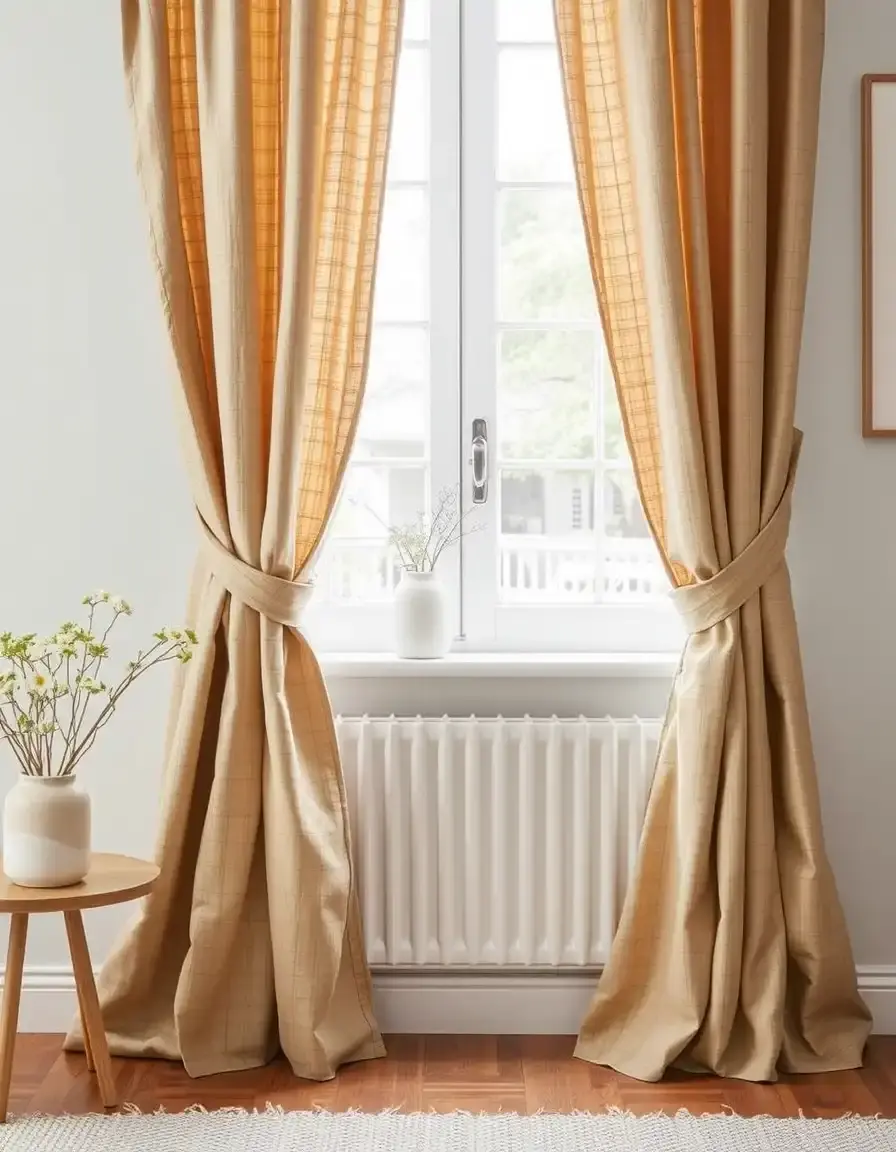 Natural Linen Tie-Up Shade