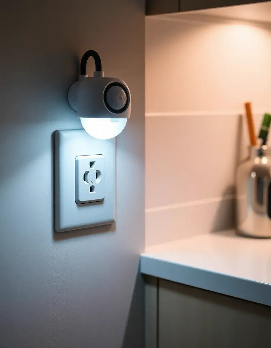 Sensor night light for kitchen