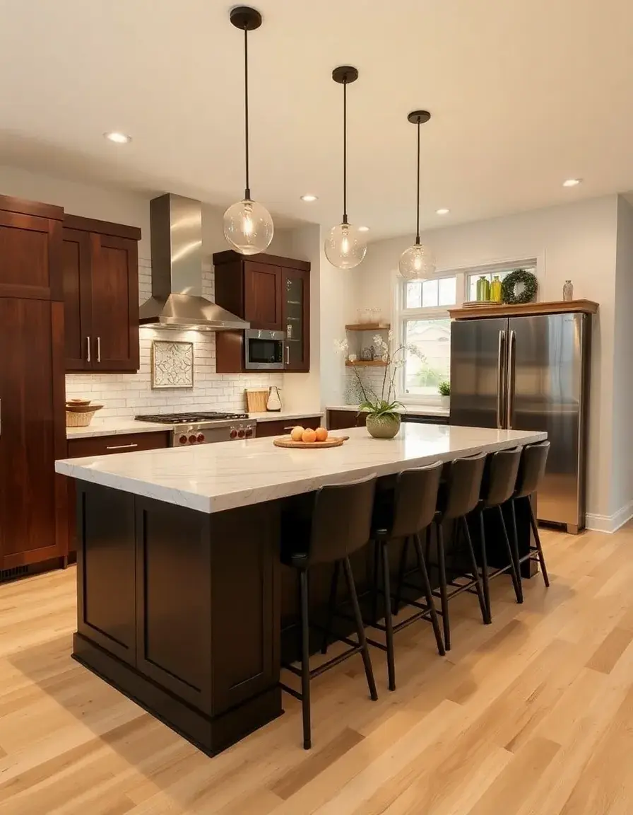 Track Spotlights for Kitchen Island