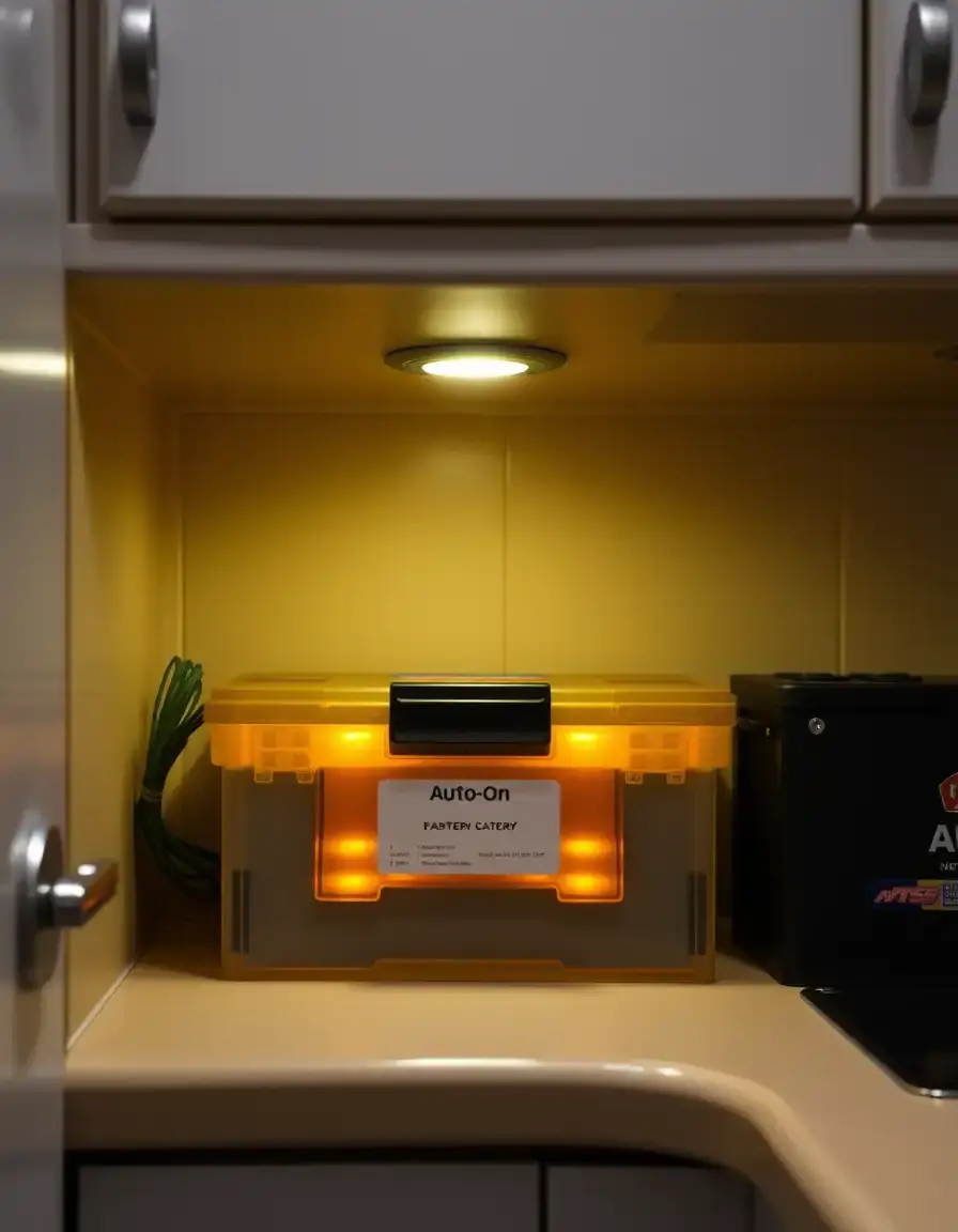 Auto-on Cabinet Interior Lights