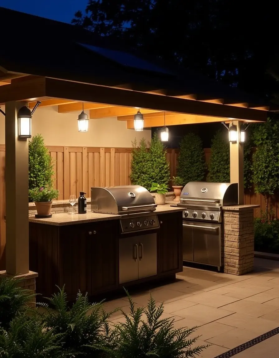 Weatherproof Outdoor Kitchen Lights