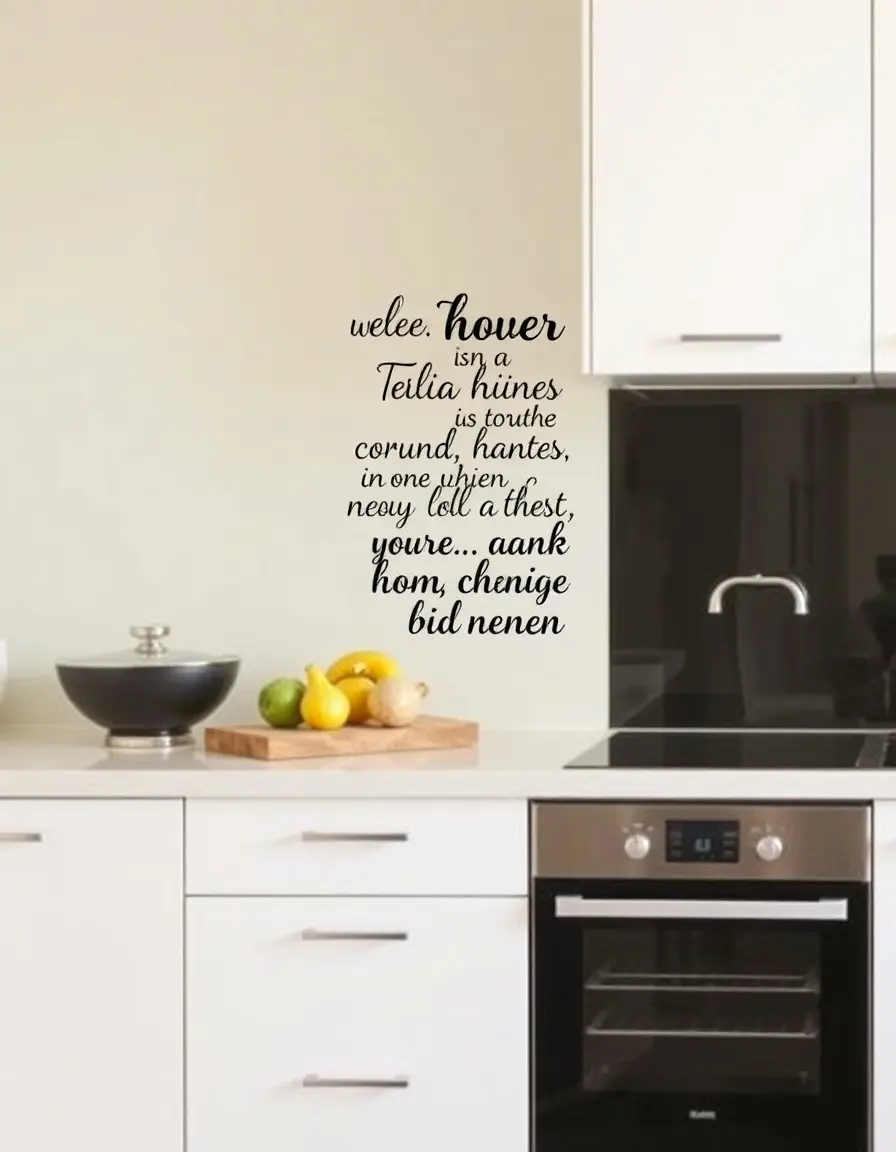 Vinyl Wall Sticker Kitchen Quote
