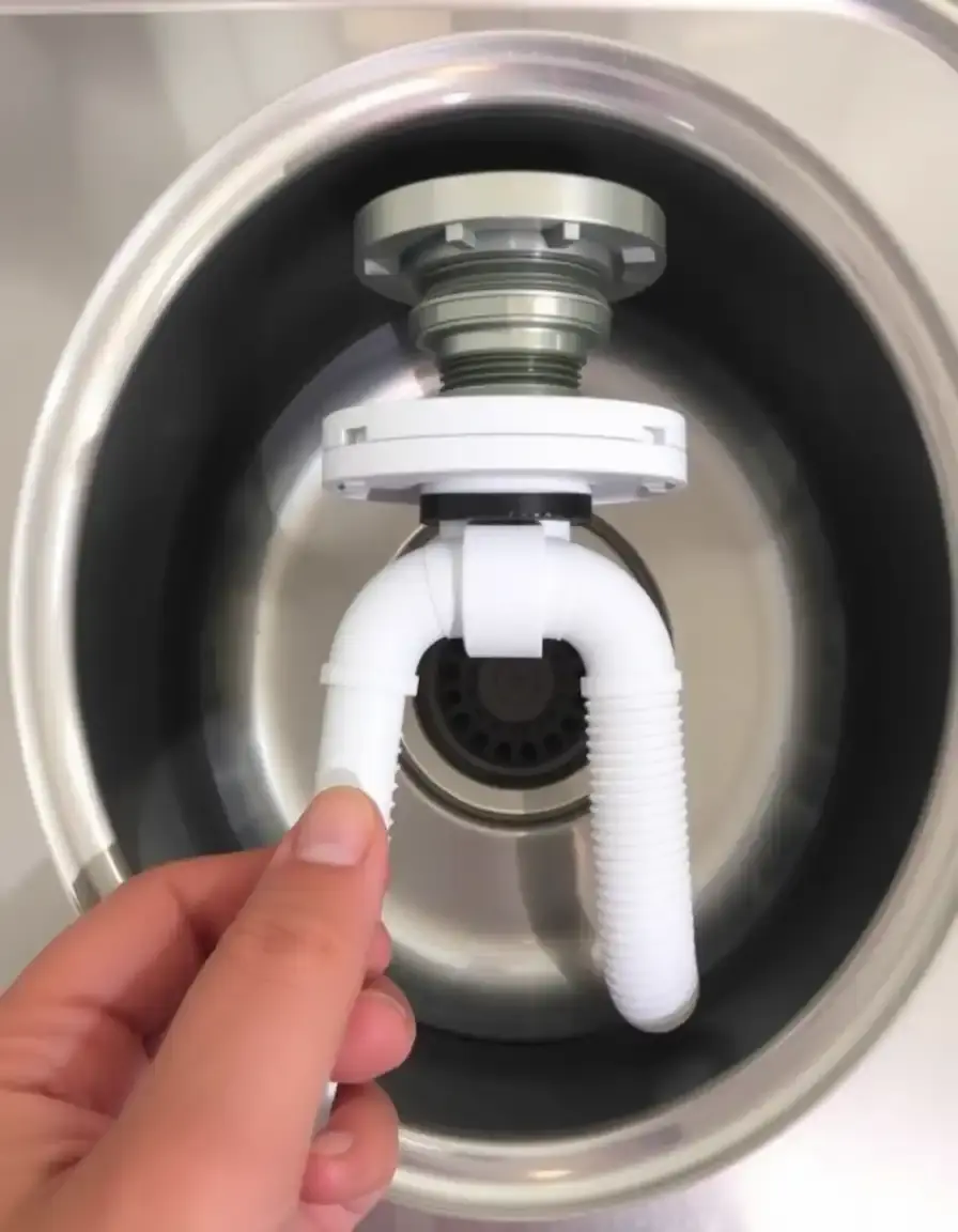 Pop-up kitchen sink drain assembly