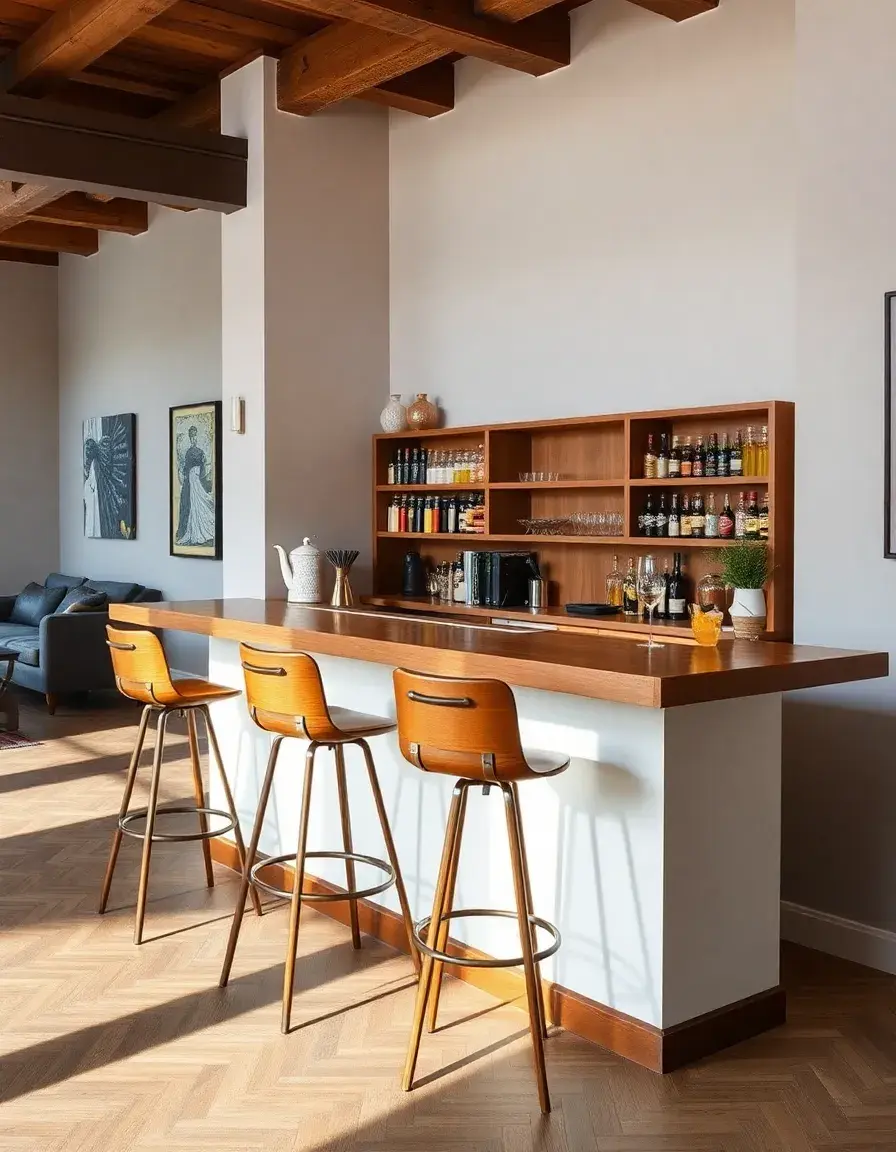 Counter Height Table in a bar style