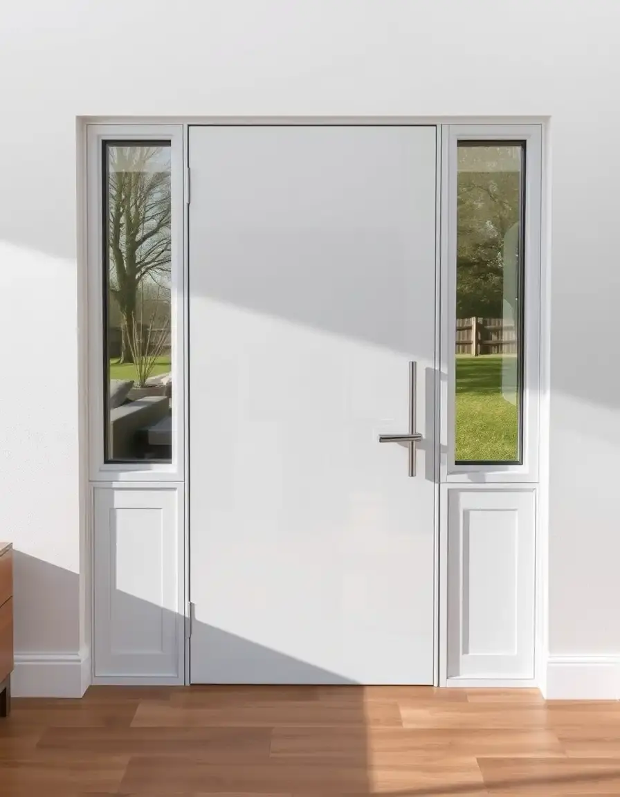 High Gloss Slab Cabinet Door