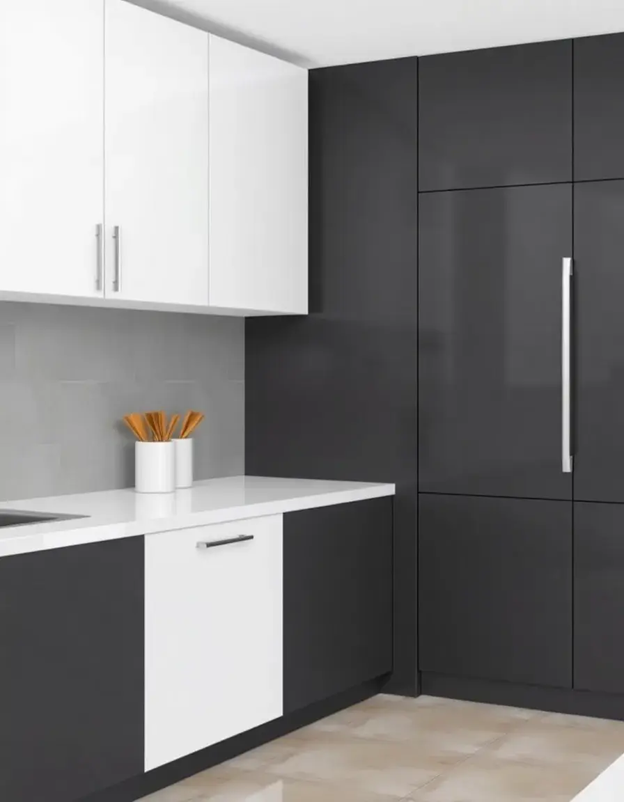 Matte White Vinyl Wrap Roll for Cabinets