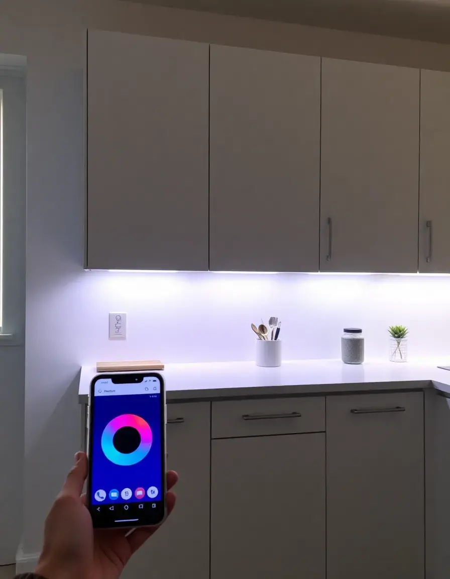 Multi-Color Lamp RGB app control