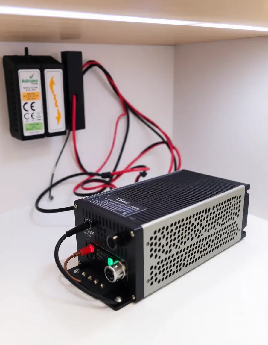 DC power supply for lights