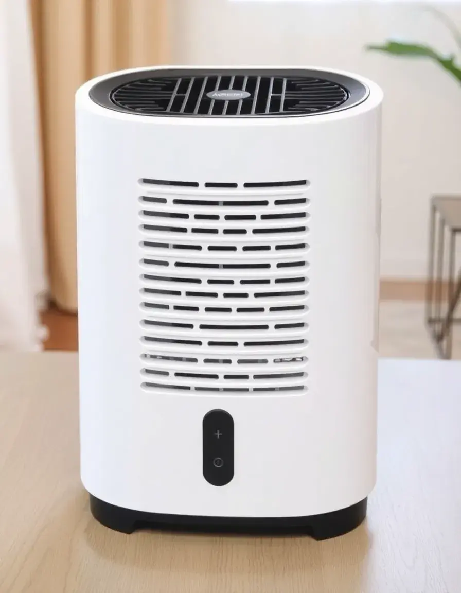 Compact HEPA air purifier for kitchen