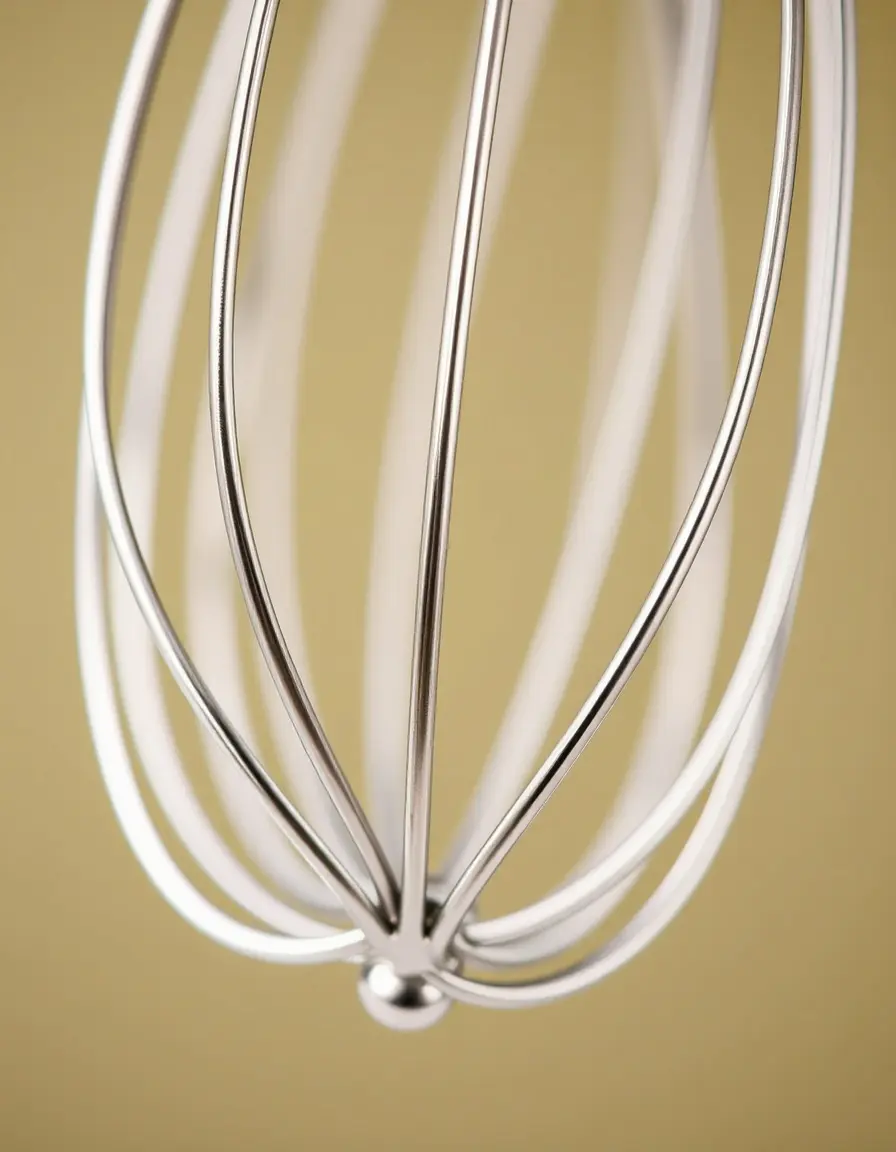 Stainless steel balloon and flat whisks with ergonomic handles
