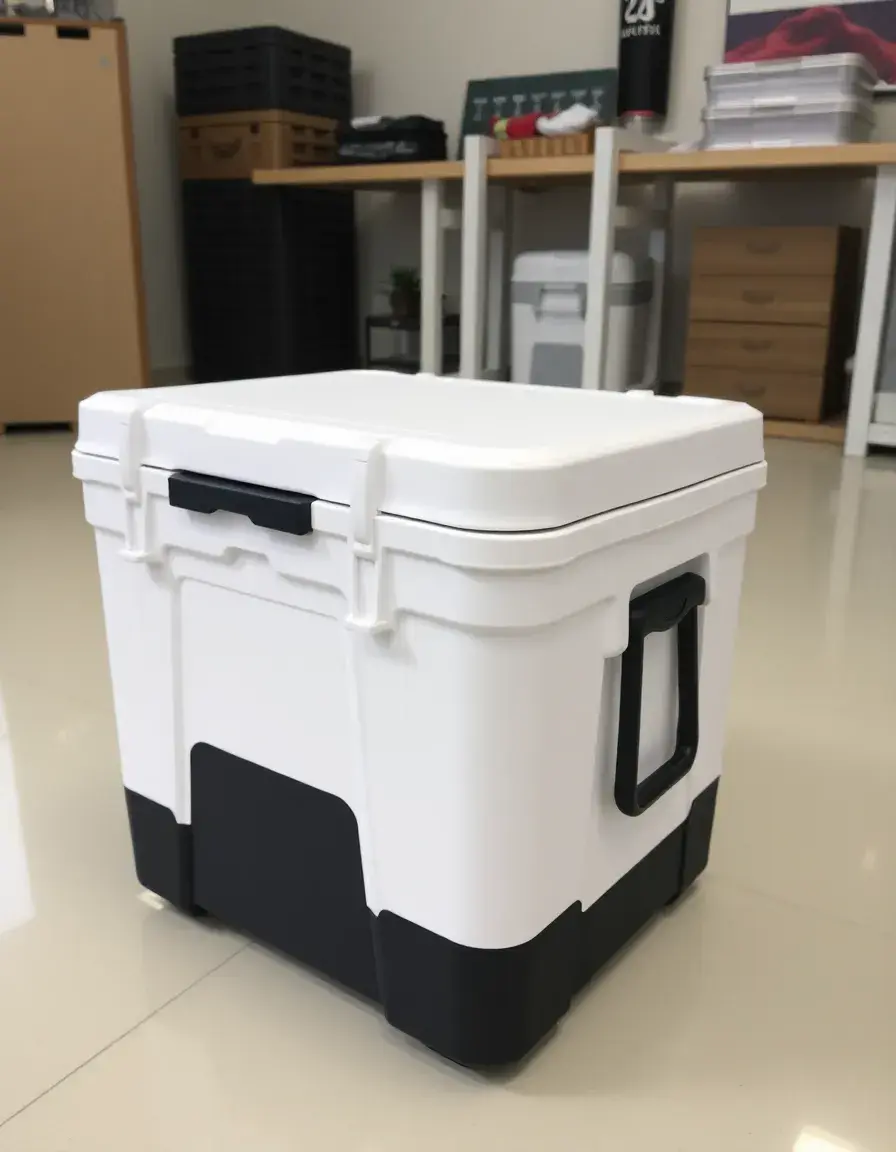 30L insulated cooler box with wheels