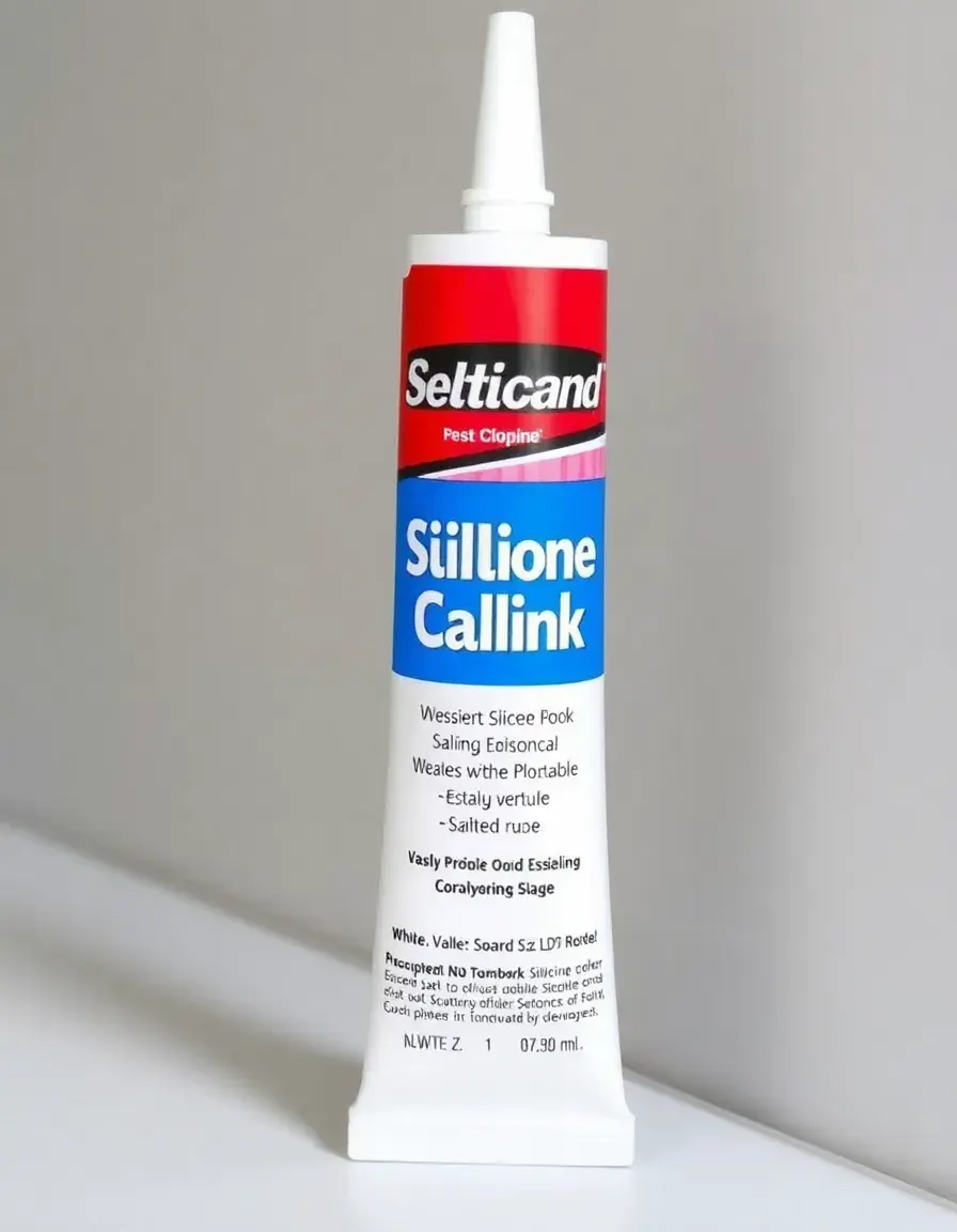 Silicone caulk sealant for kitchen use