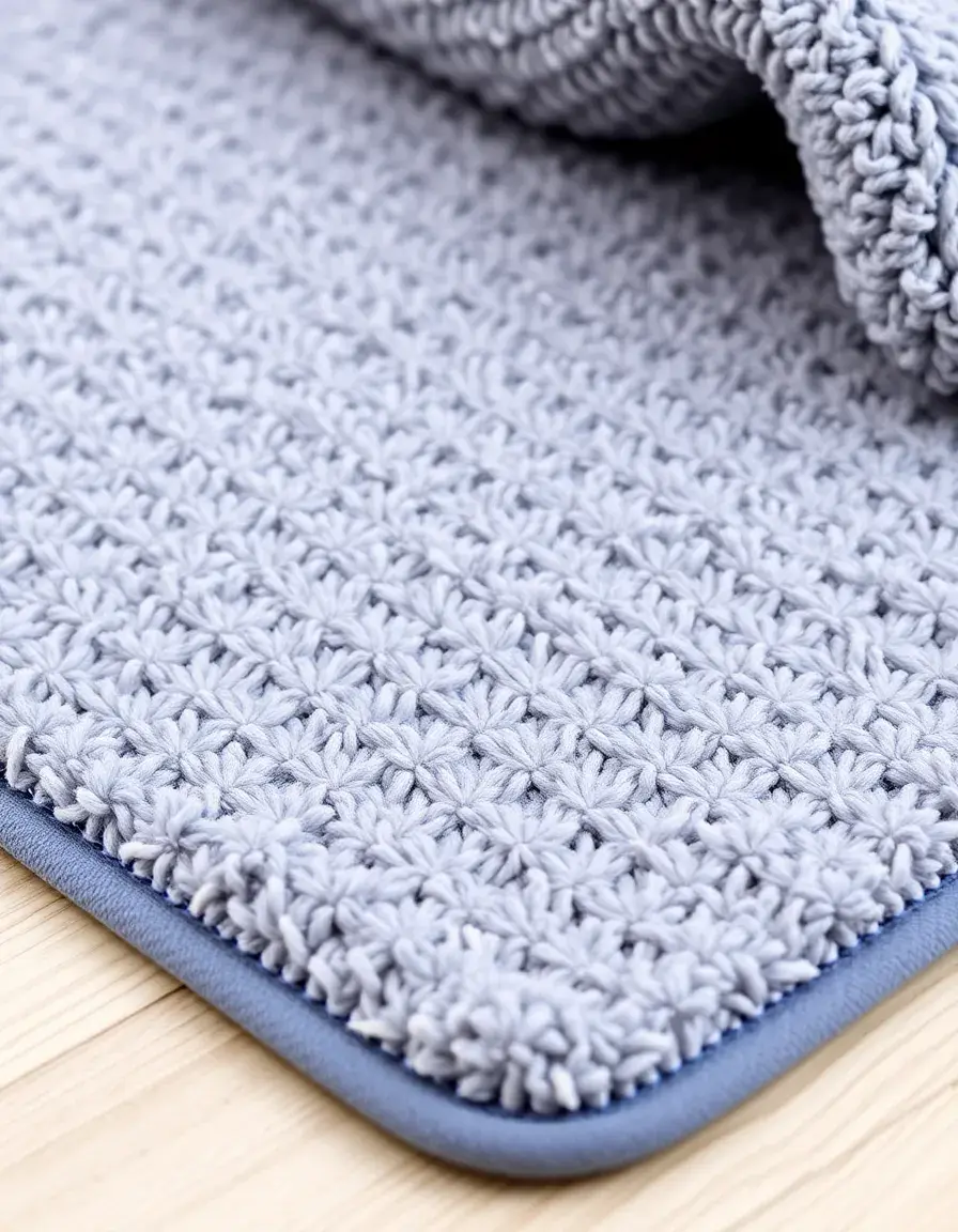 Washable Kitchen Mat being cleaned