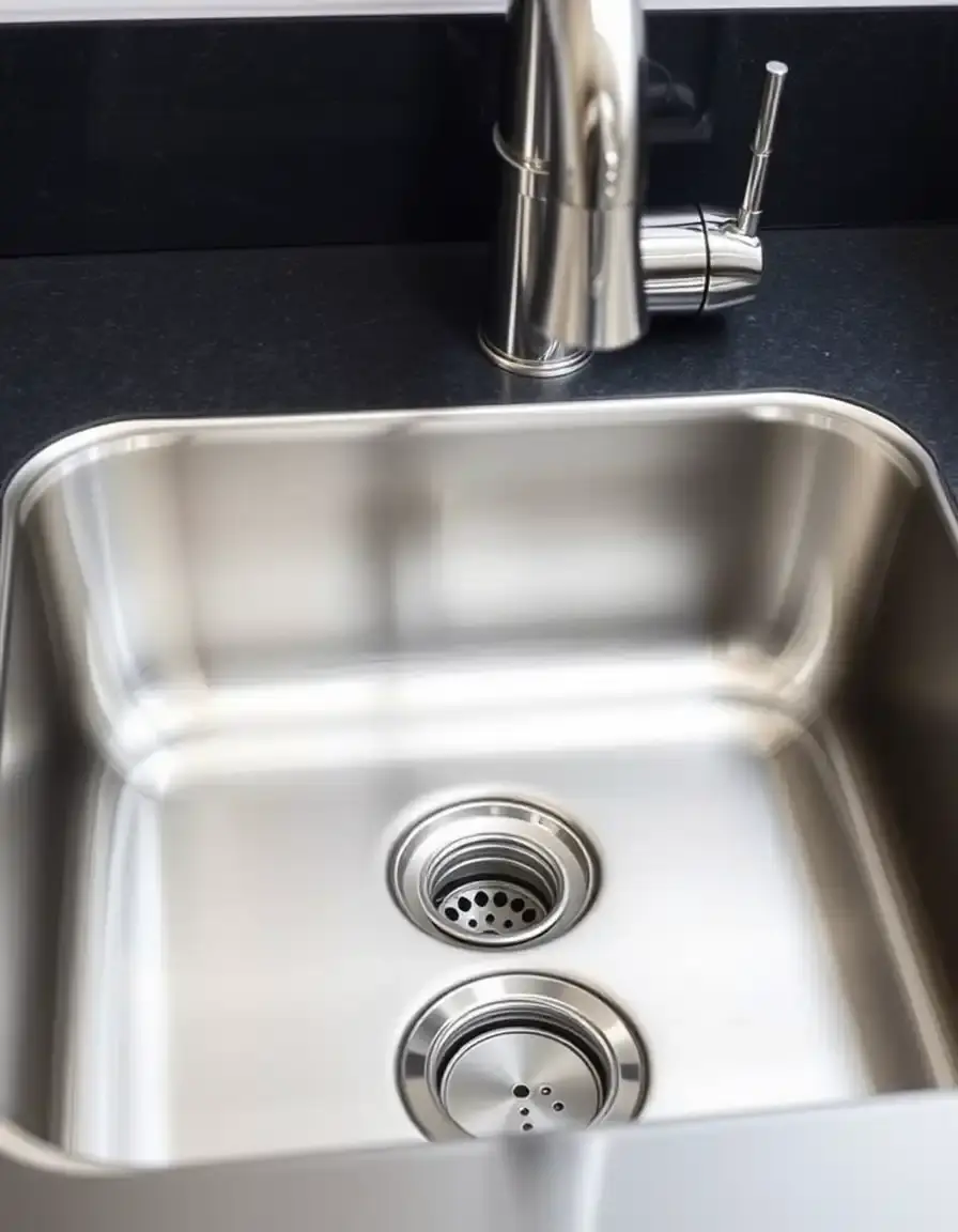 Undermount Sink Set in stainless steel