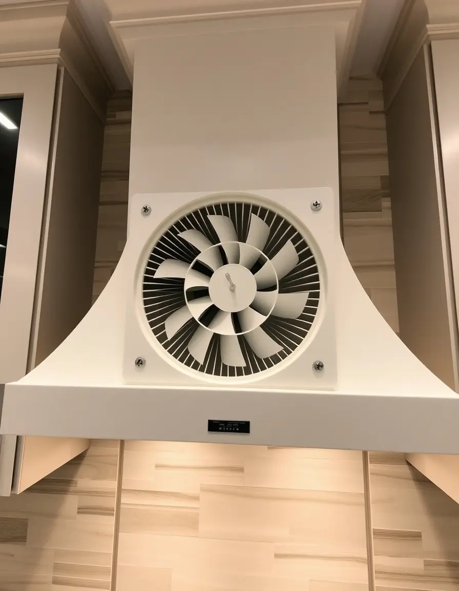 Blower insert for custom hood liner